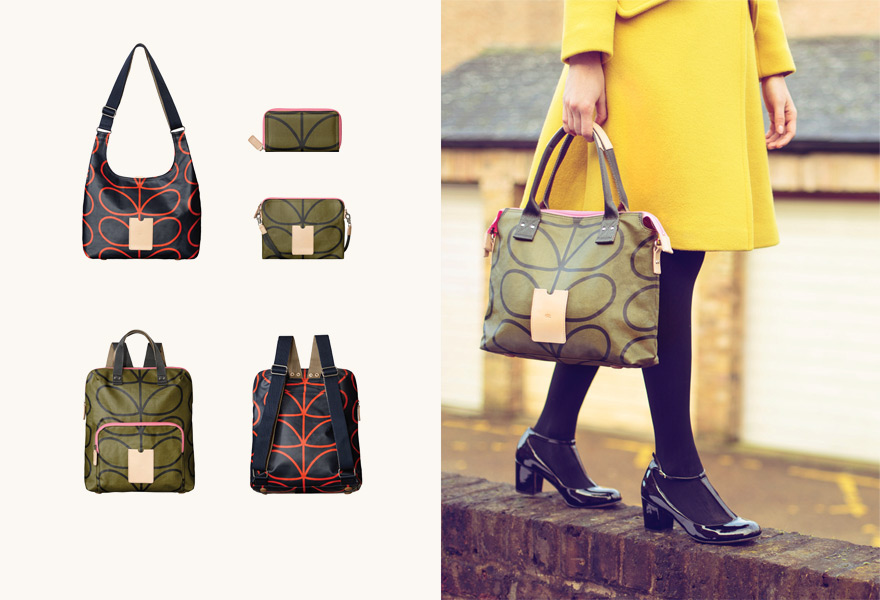 Orla kiely style bags 2025