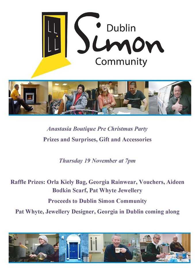 Anastasia event for the Dublin Simon Community
