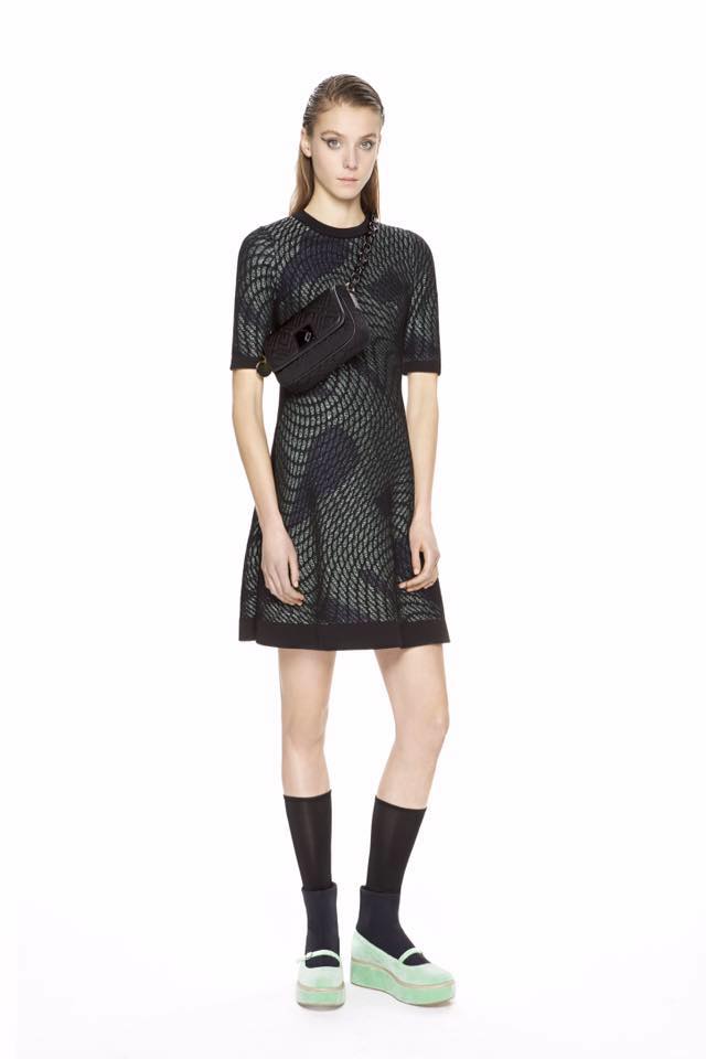 missoni knit sparkley dress 