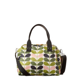 Orla Kiely tonal stem bag pink