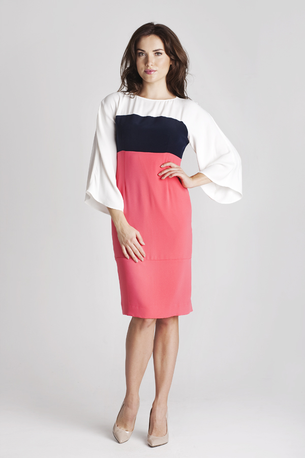 Caroline Kilkenny two tone dress