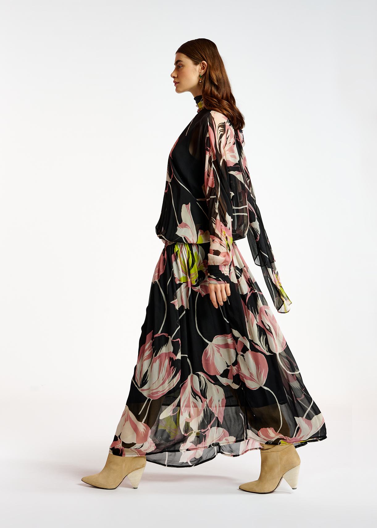 Essentiel Antwerp Atte Voluminous Maxi Dress