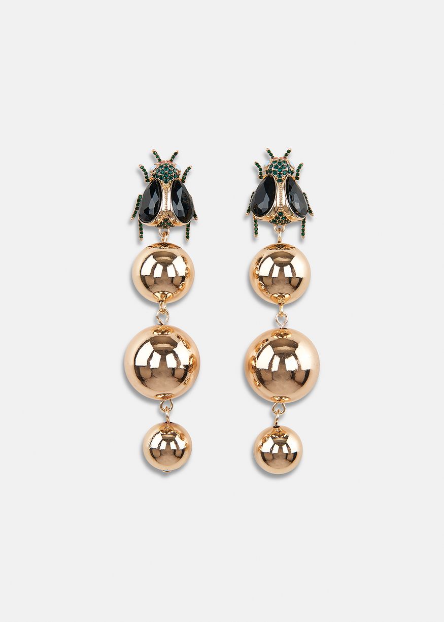 Essentiel Antwerp Ashanti Beatle Pendant Earrings €65.00